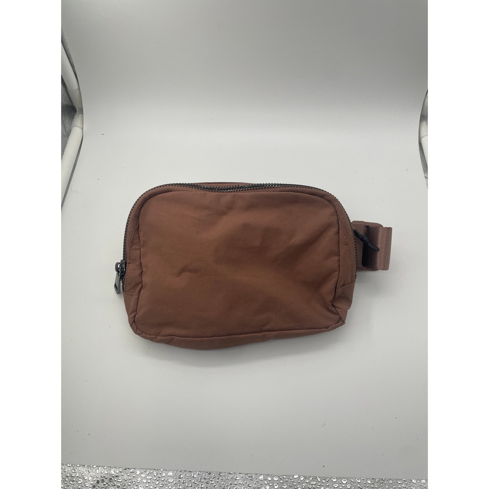 Ododos Belt Bag Roasted Brown Nylon Adjustable Crossbody Fanny Pack Waist Bag
